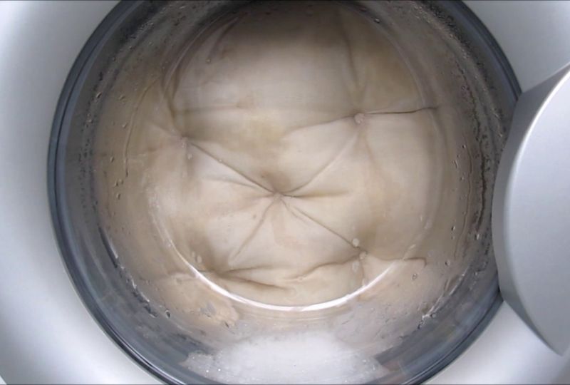 cushions clean in washing machine